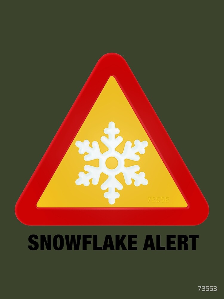 Thumbnail 3 of 3, Scarf, SnowFlake Alert designed and sold by 73553.