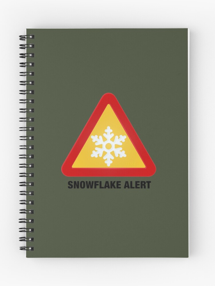 Thumbnail 1 of 3, Journal, SnowFlake Alert designed and sold by 73553.
