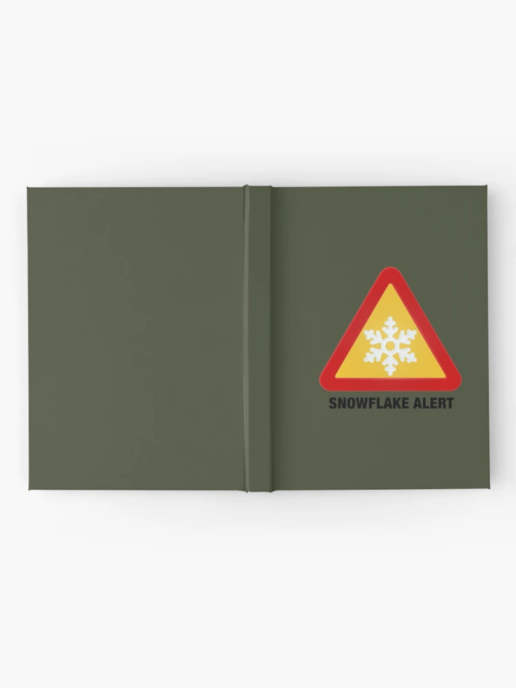 Thumbnail 2 of 3, Journal, SnowFlake Alert designed and sold by 73553.