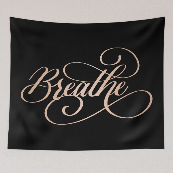 Item preview, Breathe in Rose Gold designed and sold by Kelly Leung.