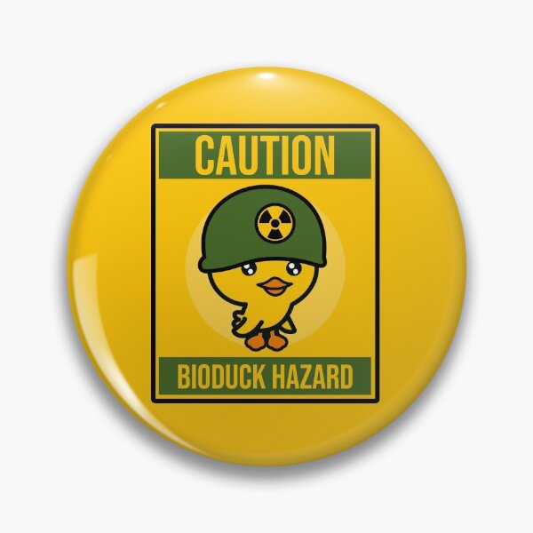 Item preview, Bioduck Hazard designed and sold by JOHNITEES.