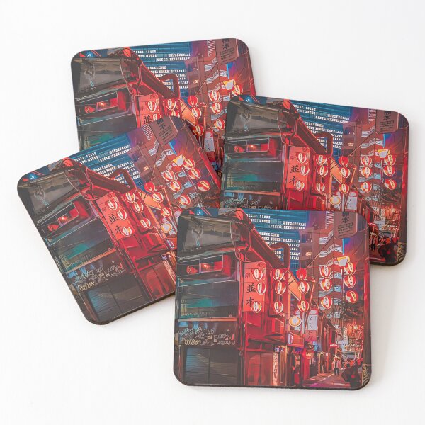 Item preview, Cyberpunk Night Street Lights designed and sold by KaremaJ.