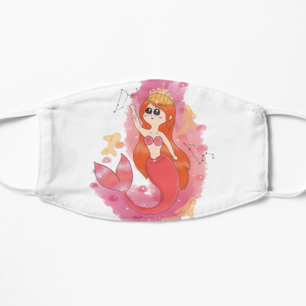 Leo Mermaid Flat Mask