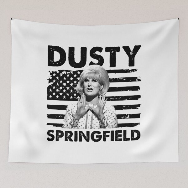 Item preview, Retro American Flag Dusty Springfield Music Gift designed and sold by griffithspoppy.