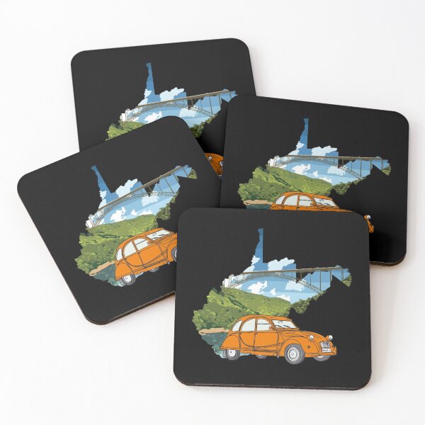 Item preview, Retro 2cv duck The journey is the goal Döschwo Spruch designed and sold by 2CV-Oldtimers.
