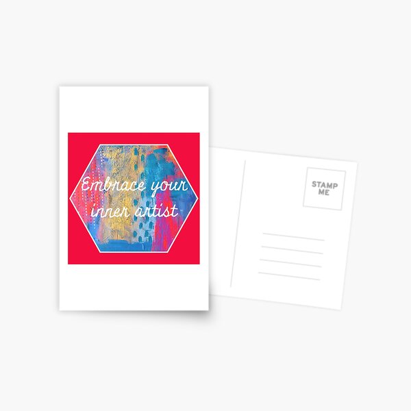 Embrace Your Inner Artist Postcard
