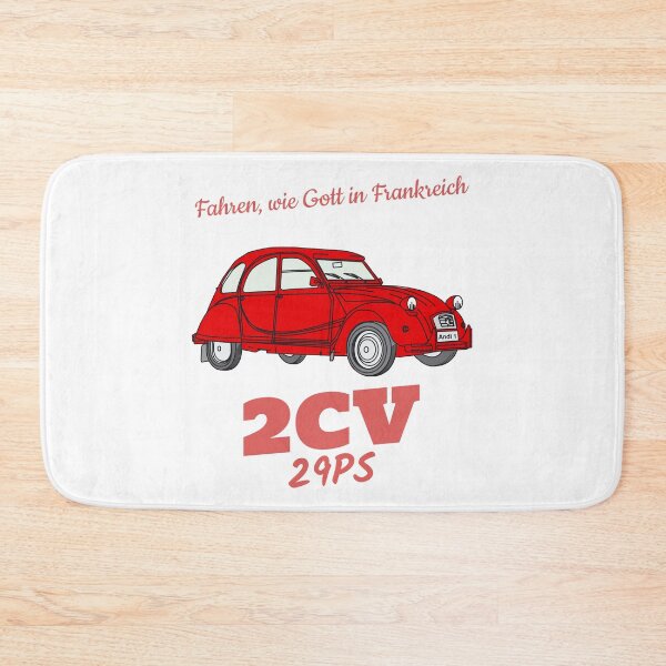 Item preview, 2cv duck driving like god in France saying designed and sold by 2CV-Oldtimers.