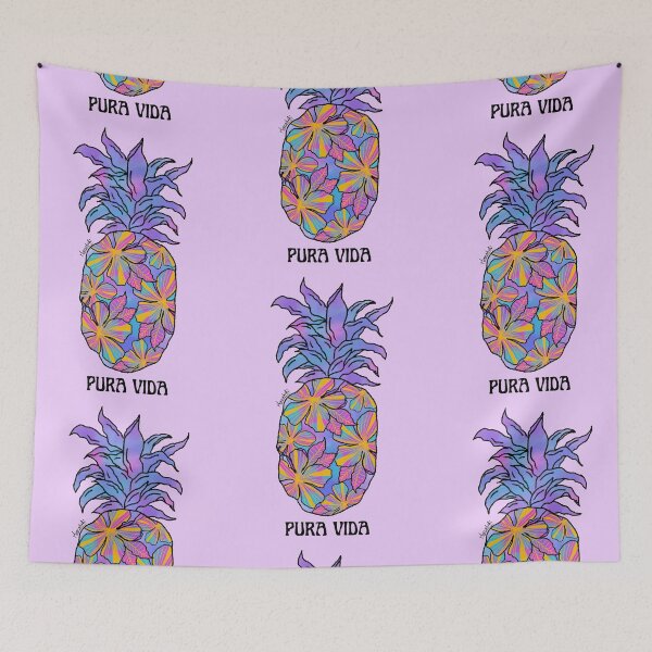 Item preview, Pura Vida Pineapple designed and sold by Rudravi.