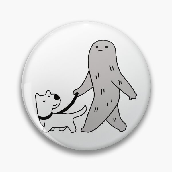 Item preview, Sasquatch with Dog designed and sold by line-on-line.