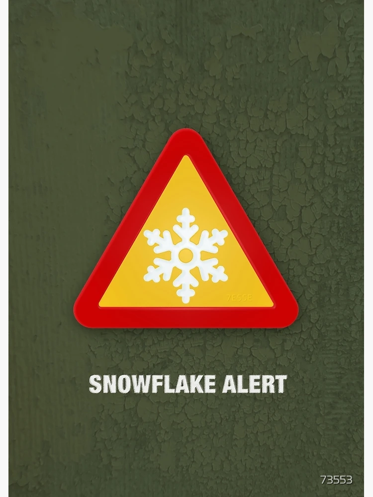 Thumbnail 3 of 3, Poster, SnowFlake Alert designed and sold by 73553.