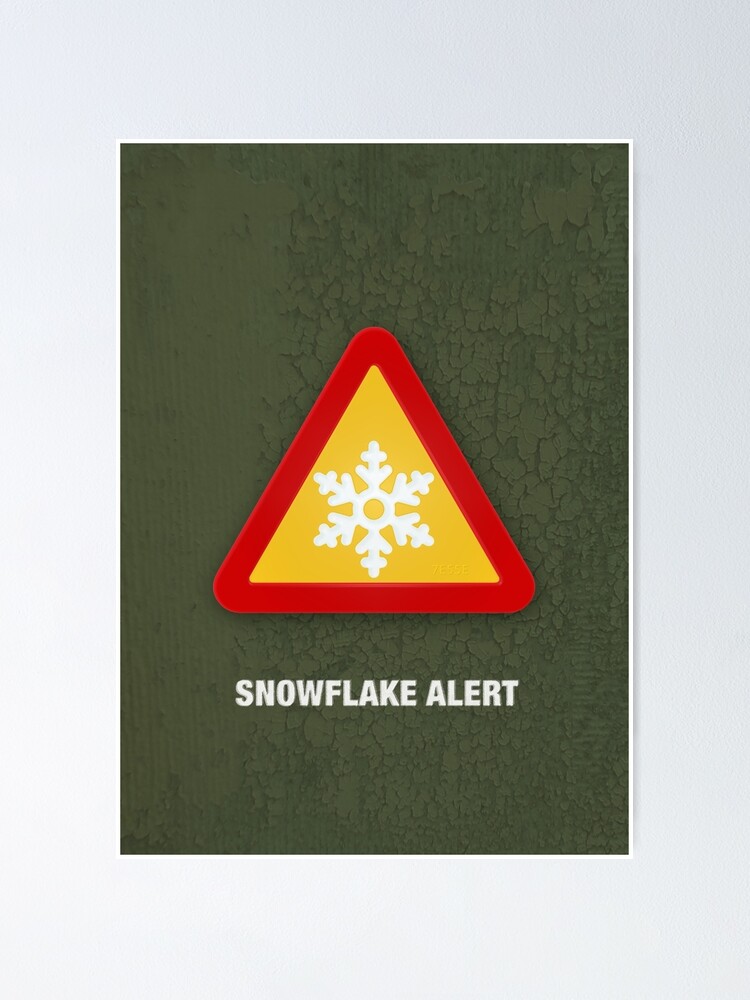 Thumbnail 1 of 3, Poster, SnowFlake Alert designed and sold by 73553.