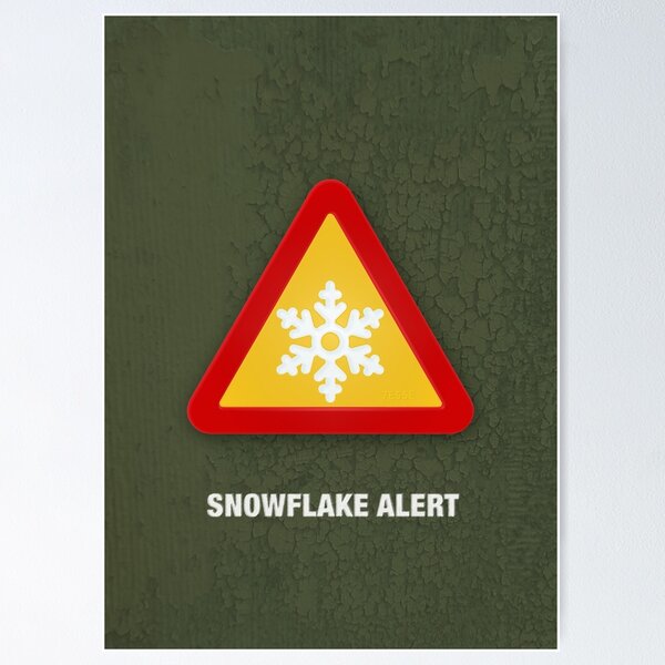Item preview, SnowFlake Alert designed and sold by 73553.