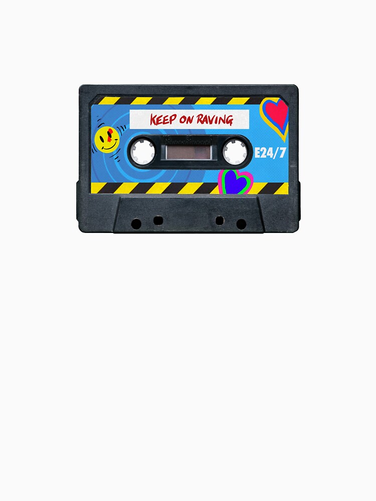 Keep On Raving - Rave Mix Tape Design by NearTheKnuckle