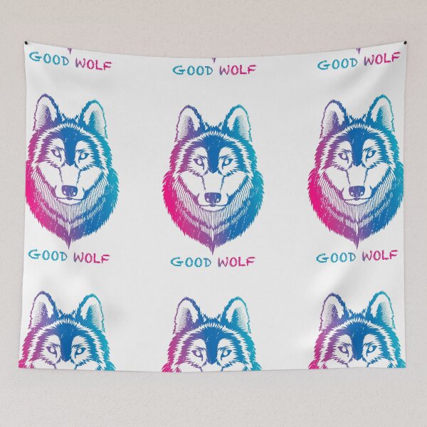 Item preview, good bad wolf designed and sold by paintingnou.