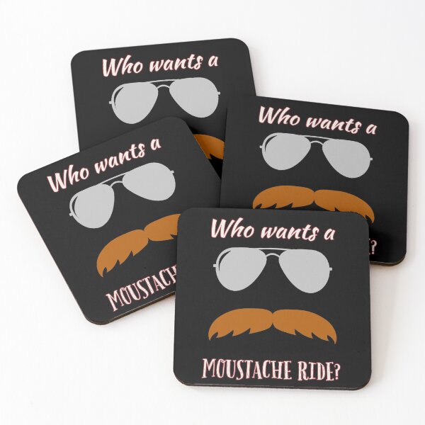 Item preview, Who wants a moustache ride? designed and sold by QuoteableTees.