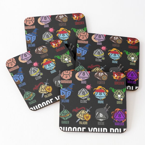 Item preview, D&D Character Class Hit Dice designed and sold by bonesof987.