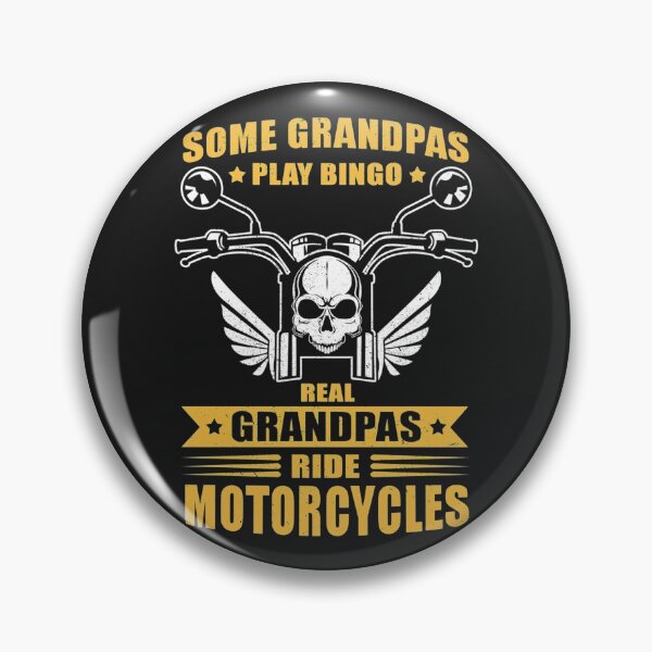 Item preview, Some Grandpas Play Bingo Real Grandpas Ride Motorcycles Gift Long Sleeve TShirt29 designed and sold by blancatawa.