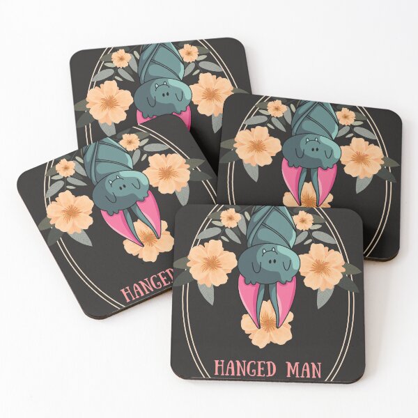 Item preview, The Hanged Man Bat Tarot designed and sold by LoudLizzy.