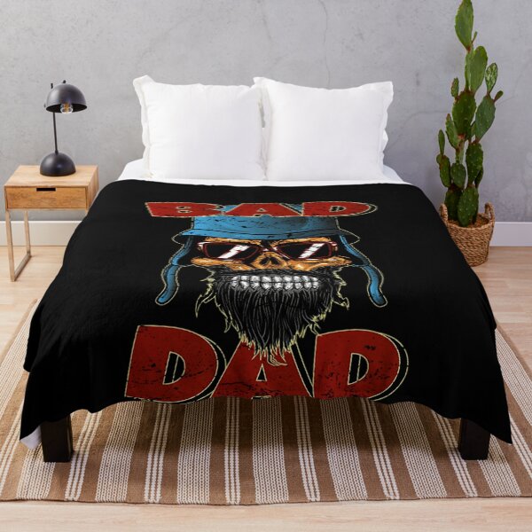 Item preview, Bad Dad Biker Skull designed and sold by bonesof987.