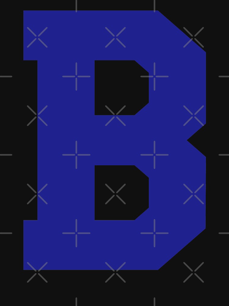 "Alphabet, Blue B, Sports Letter B" T-shirt By TheCultStuff | Redbubble ...