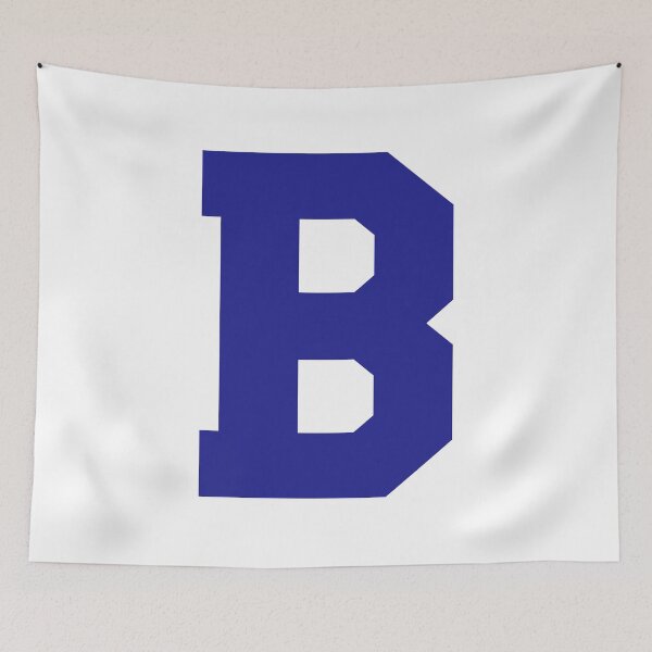 Item preview, Alphabet, Blue B, Sports letter B designed and sold by TheCultStuff.