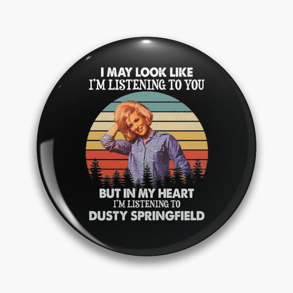 Item preview,  I May Look Like I'm Listening To Dusty Springfield Vintage designed and sold by griffithspoppy.