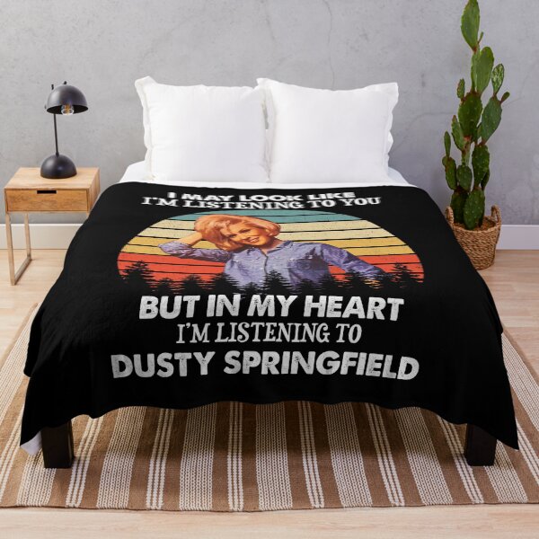 Item preview,  I May Look Like I'm Listening To Dusty Springfield Vintage designed and sold by griffithspoppy.