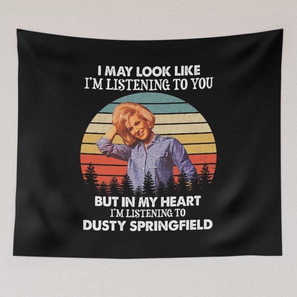 Item preview,  I May Look Like I'm Listening To Dusty Springfield Vintage designed and sold by griffithspoppy.