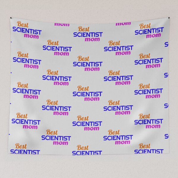 Item preview, Best Scientist Mom, mother's day for women in science (dark version) designed and sold by TalesOfScience.