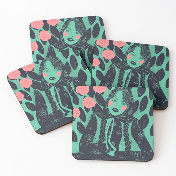 Item preview, Lady in a head scarf designed and sold by tashalouisemay.