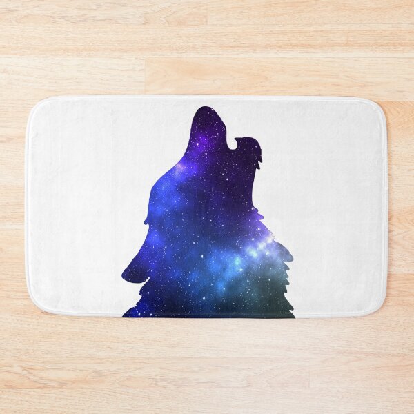 Item preview, Galaxy wolf howl designed and sold by wolves-soul28.