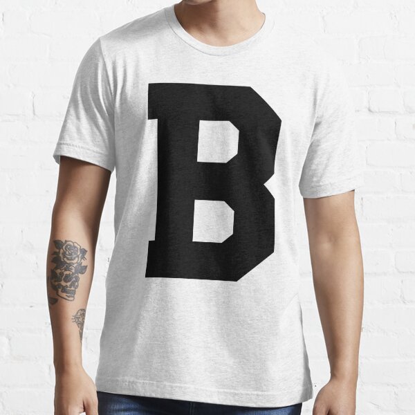 "Alphabet, Black B, Sports Letter B" T-shirt For Sale By TheCultStuff ...