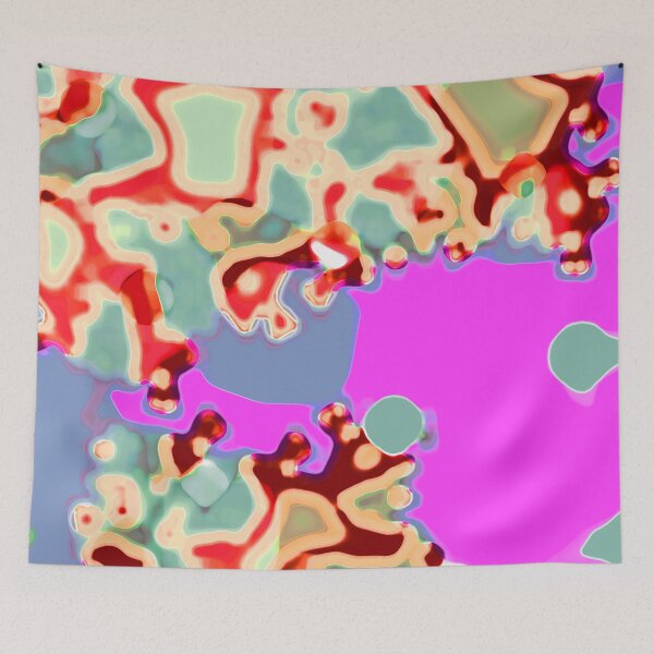 Item preview, Sakura sauce - abstract landscape designed and sold by Xdelacra.