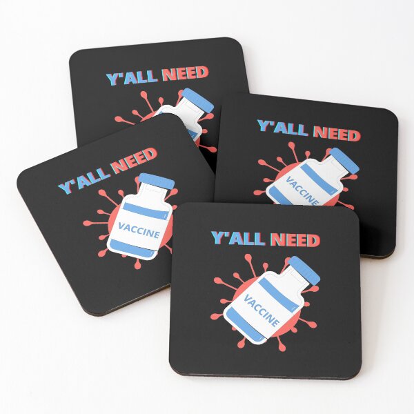 Item preview, Yall Need Vaccine designed and sold by HasnaanMohsin.