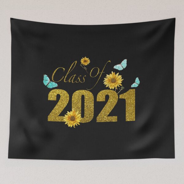 Item preview, Sunflower Butterfly Graduation Class Of 2021 Gifts Shirt Sweatshirt32 designed and sold by blancatawa.