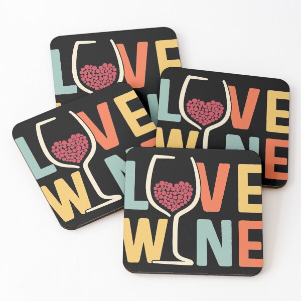 Item preview, Love Wine - Wine Lover designed and sold by retrodesigner14.