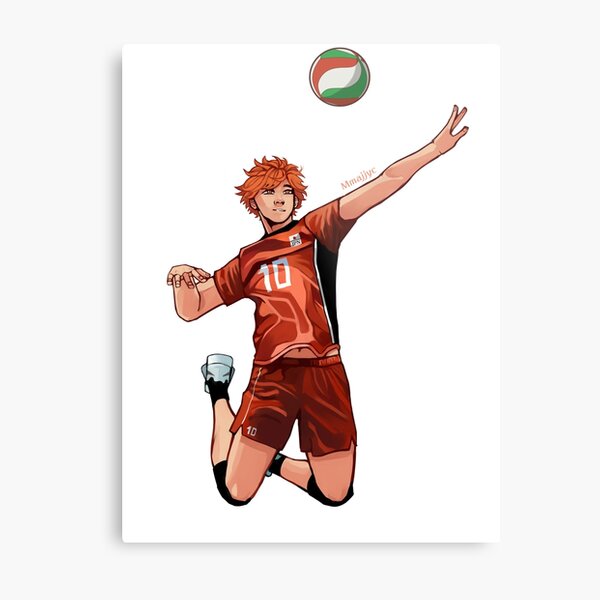 Anime Haikyuu! Volleyball Hinata Shoyo Hinata Metal Badge Brooch