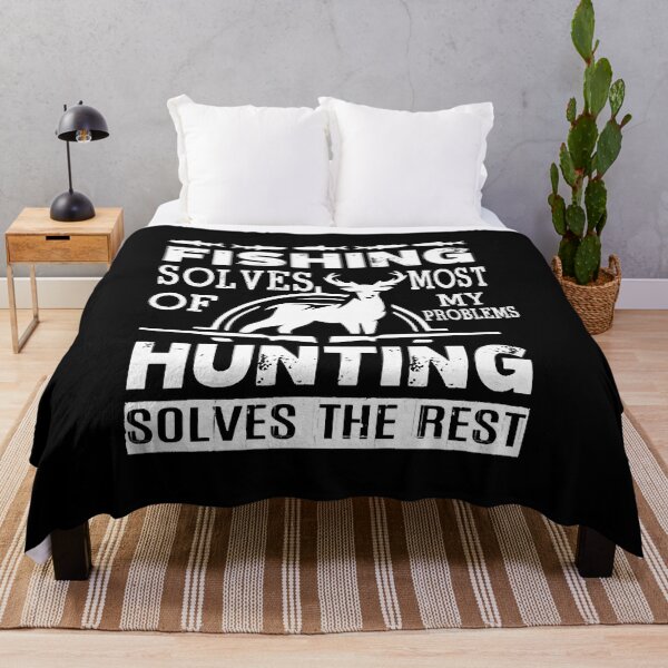 Item preview, Funny Fishing And Hunting Solves The Rest Funny designed and sold by MariaCarter22.