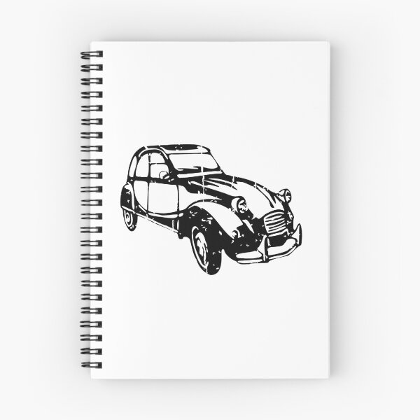 Item preview, Silhouette 2CV - Ente Döschwo Auto Retro Shirt designed and sold by 2CV-Oldtimers.