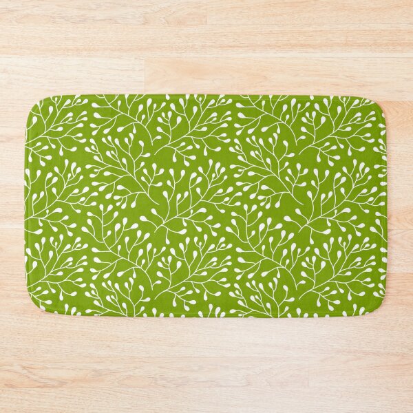 Item preview, Floral green botanical ornament designed and sold by smotrivnebo.