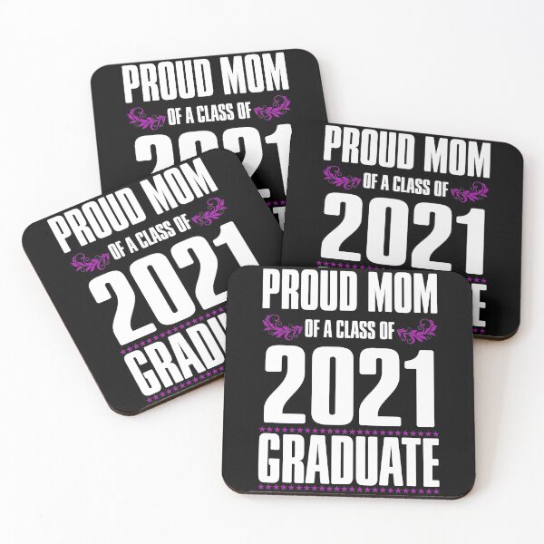 Item preview, Proud Mom Graduate of a class of 2021 designed and sold by kriko.