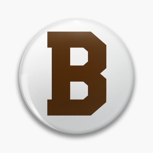 Item preview, Alphabet, Brown B, Sports letter B designed and sold by TheCultStuff.