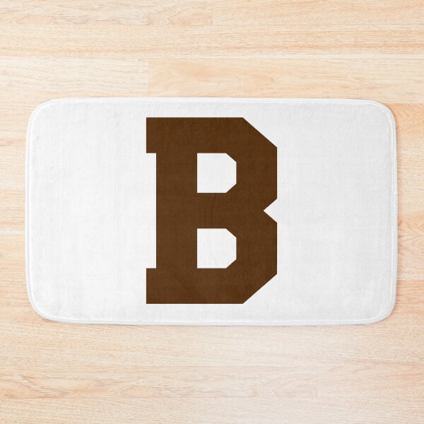 Item preview, Alphabet, Brown B, Sports letter B designed and sold by TheCultStuff.