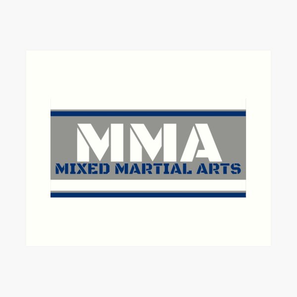 Artikel-Vorschau von MMA Mixed Martial Arts, designt und verkauft von OMdesigns93.
