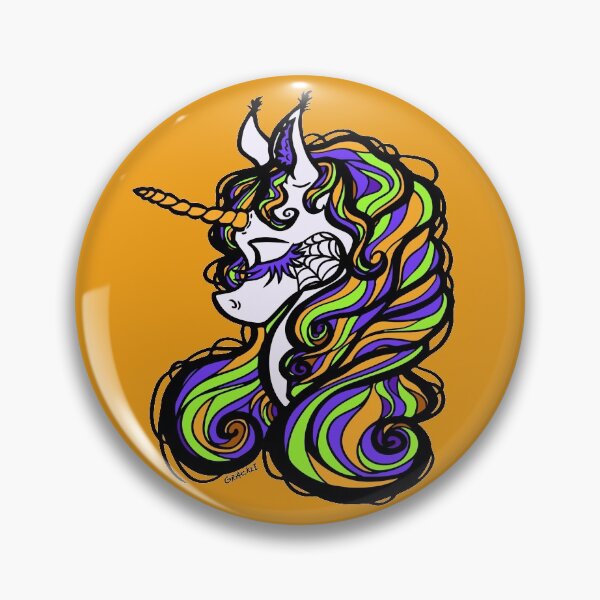 Item preview, Halloween Unicorn designed and sold by JanGrackle.
