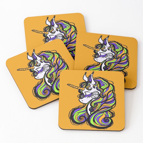 Item preview, Halloween Unicorn designed and sold by JanGrackle.