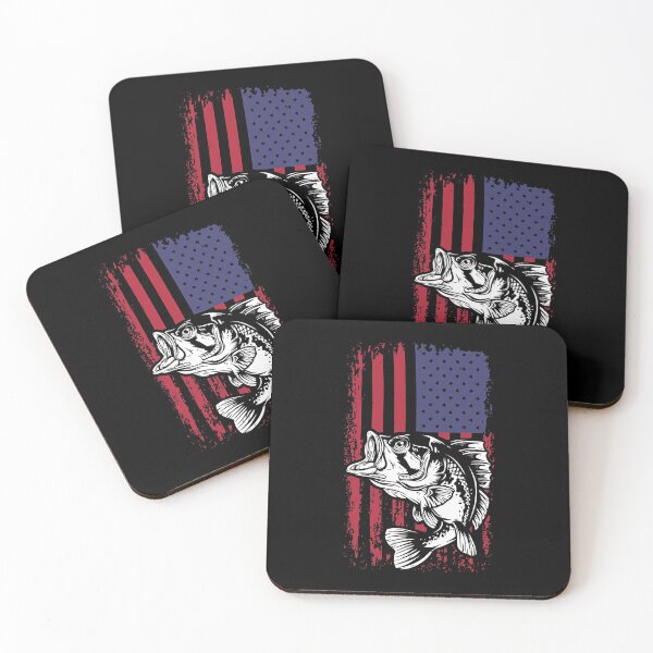 Item preview, Patriotic American Flag Fishing.  designed and sold by MariaCarter22.