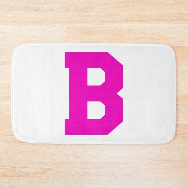 Item preview, Alphabet, Pink B, Sports letter B designed and sold by TheCultStuff.