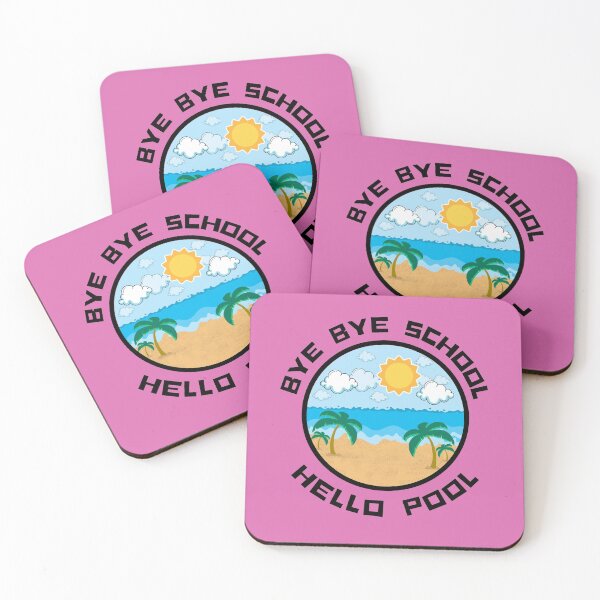 Item preview, Bye Bye School Hello Pool - Hello Summer Vacation  designed and sold by House of Hartz by: Dominique11.