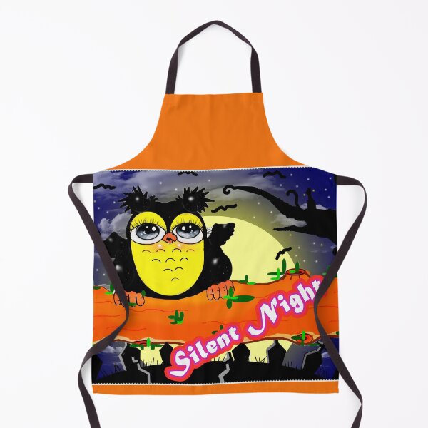 Item preview, Owl-silent night designed and sold by Shirley cute art .